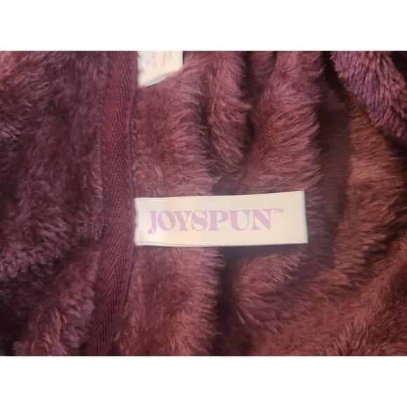Joyspun small womens plush pj star purple hoodie new with tags - Picture 6 of 11